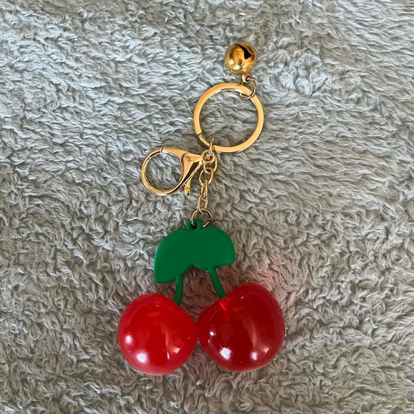Unbranded cherry 🍒 bag charm. - Picture 2 of 2